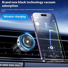 Intelligent Mobile Phone Holder Double-Sided Car Mount Magnetic Universal Adsorption Bracket Vacuum Adsorption Stable