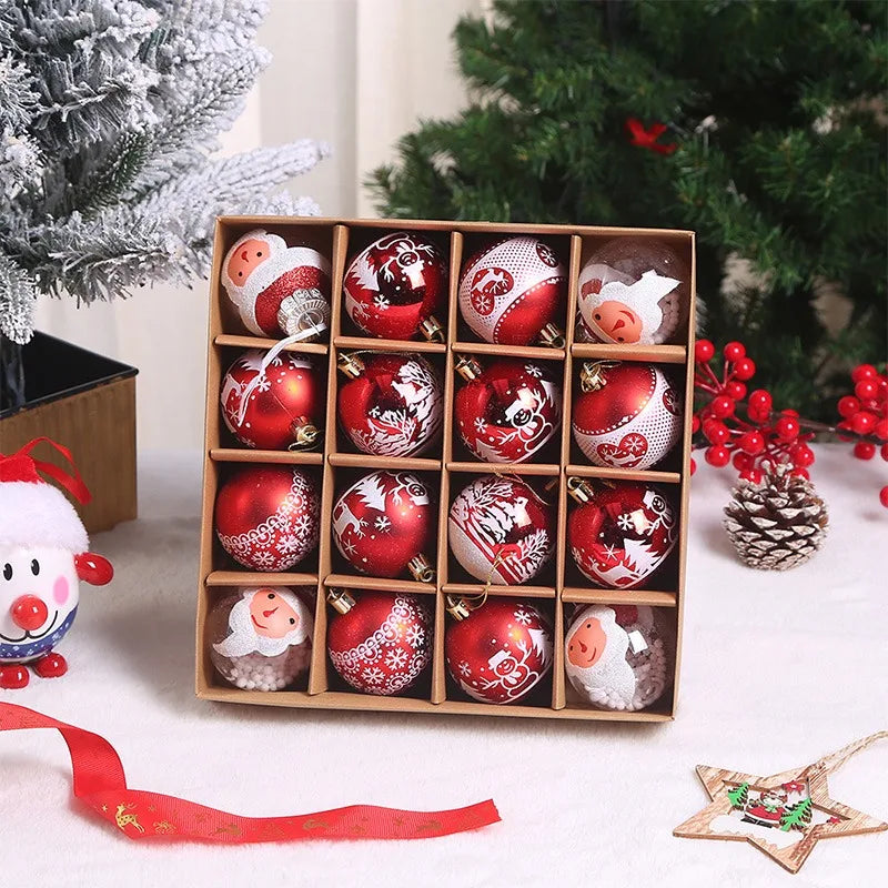 1PC Christmas Tree Decoration Gift Balls Christmas Balls Wedding Venue Setup Decoration