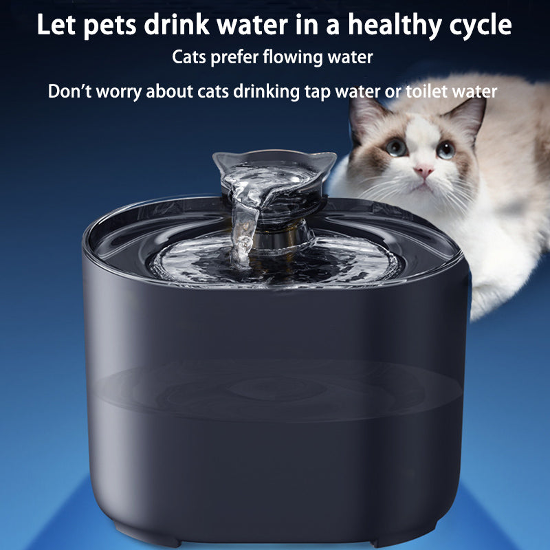 automatic cat water fountain