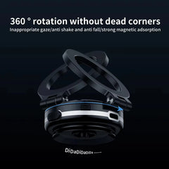 For Magsafe Magnetic Vacuum Car Phone Holder Suction Cup Folding Universal Navigation Stand Bracket For IPhone/Samsung/Xiaomi