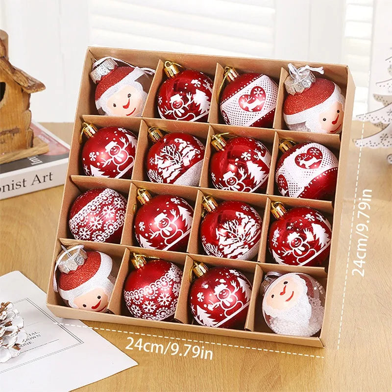 1PC Christmas Tree Decoration Gift Balls Christmas Balls Wedding Venue Setup Decoration