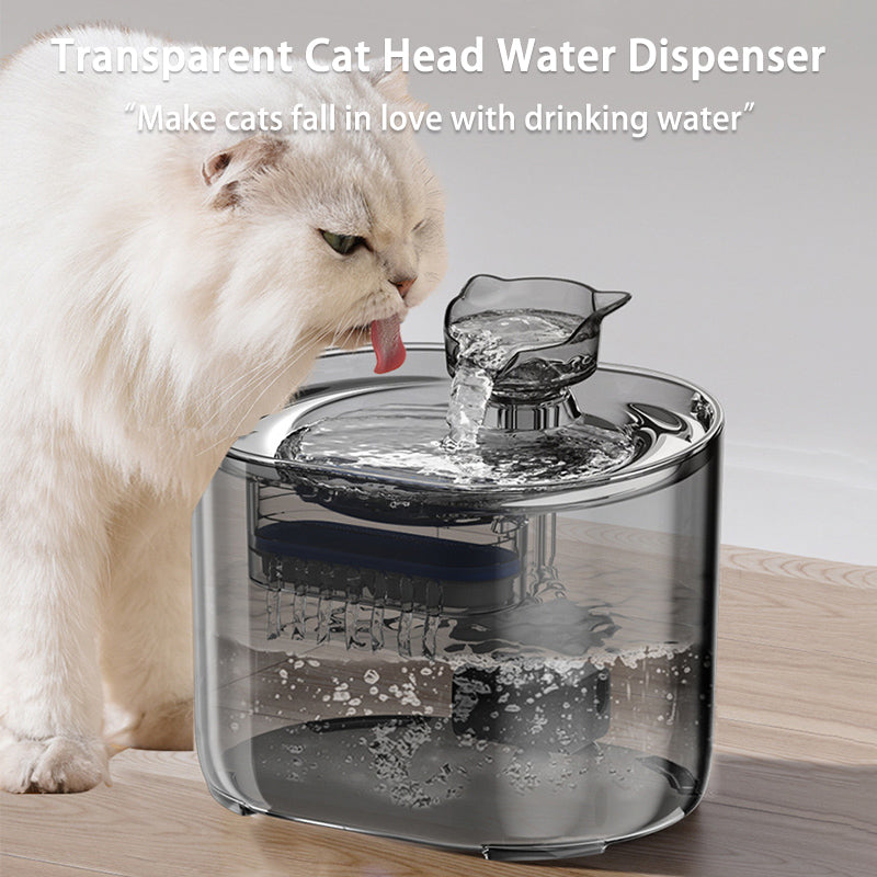 automatic cat water fountain