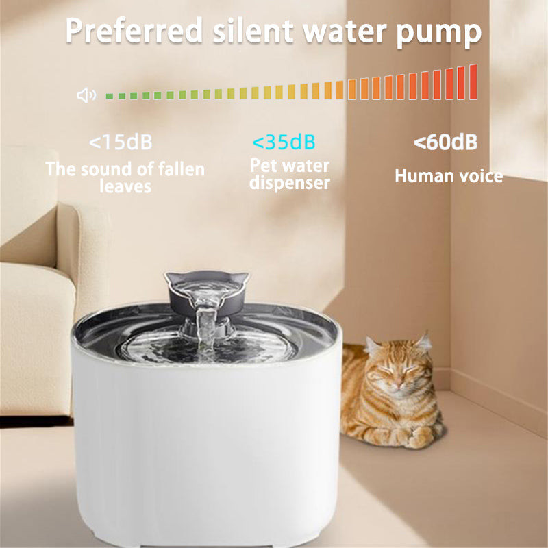 automatic cat water fountain