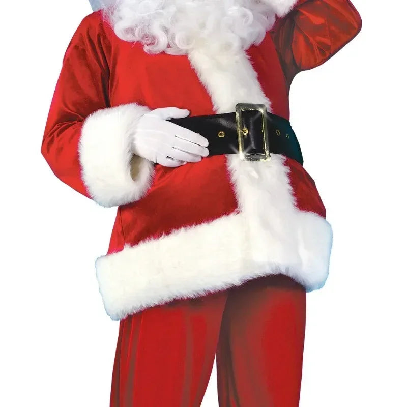 Santa Claus Clothes Christmas Men Adult Christmas Cosplay Costume Christmas Santa Claus Costume Cosplay  Love Live Cosplay