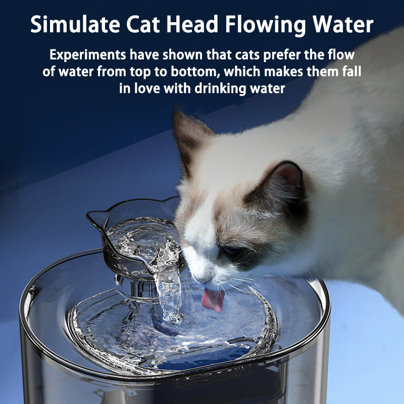 automatic cat water fountain