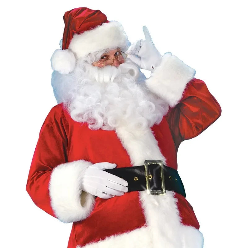 Santa Claus Clothes Christmas Men Adult Christmas Cosplay Costume Christmas Santa Claus Costume Cosplay  Love Live Cosplay