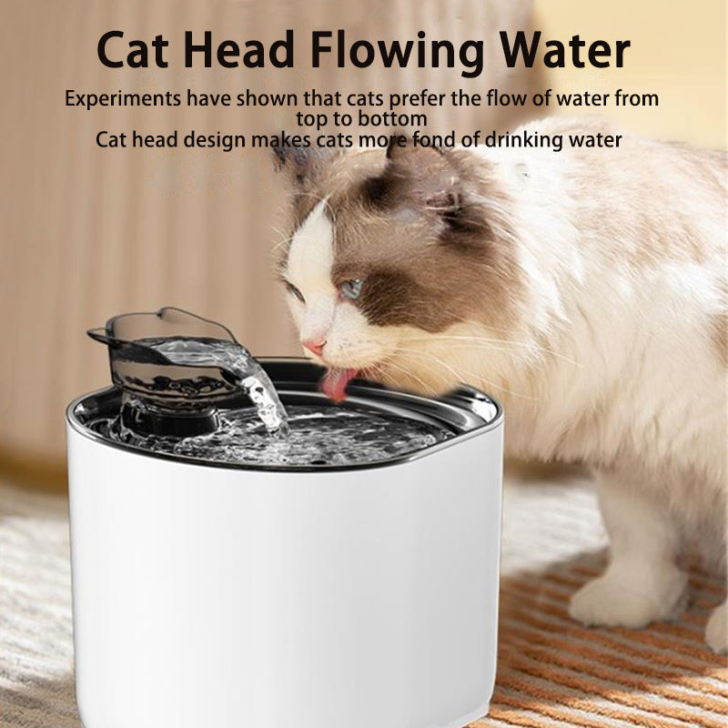 automatic cat water fountain