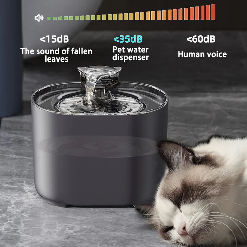 automatic cat water fountain