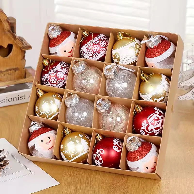 1PC Christmas Tree Decoration Gift Balls Christmas Balls Wedding Venue Setup Decoration