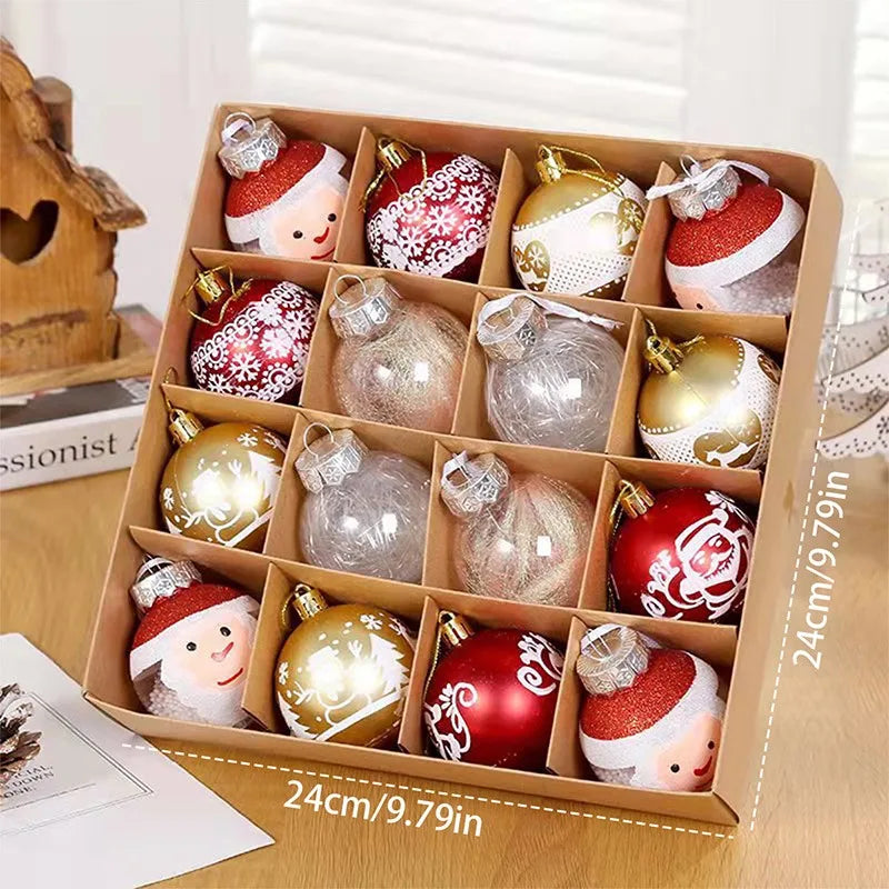 1PC Christmas Tree Decoration Gift Balls Christmas Balls Wedding Venue Setup Decoration