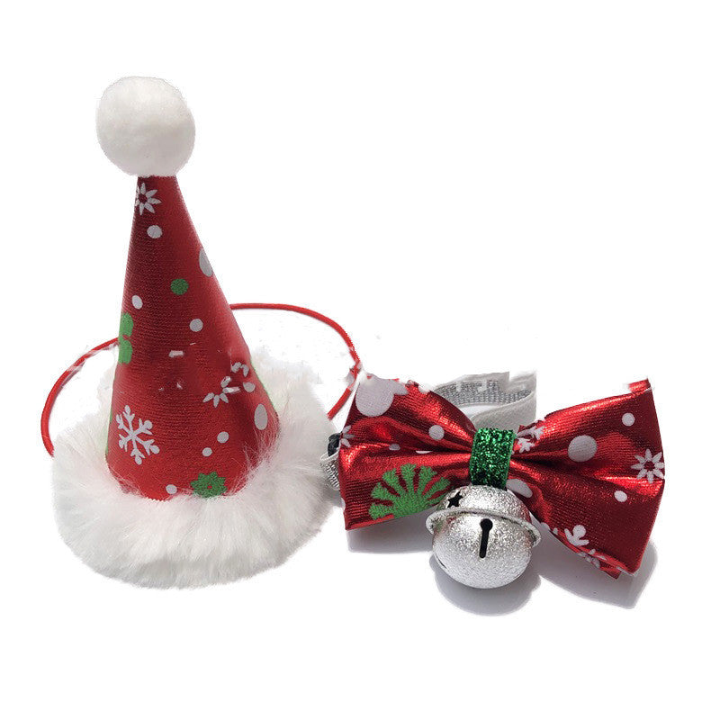 Christmas Products Pet Christmas Hat Set